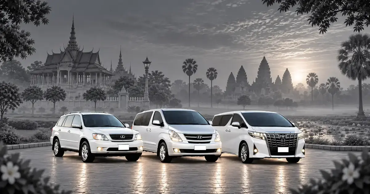 Phnom Penh to Siem Reap Taxi – Cambodia Tour Taxi private transfer service with comfortable vehicles connecting Phnom Penh to Siem Reap, Cambodia.