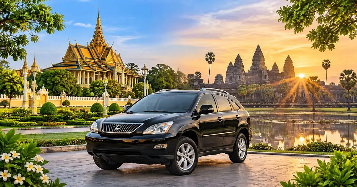 Cambodia private SUV taxi for airport, city transfers & Tours